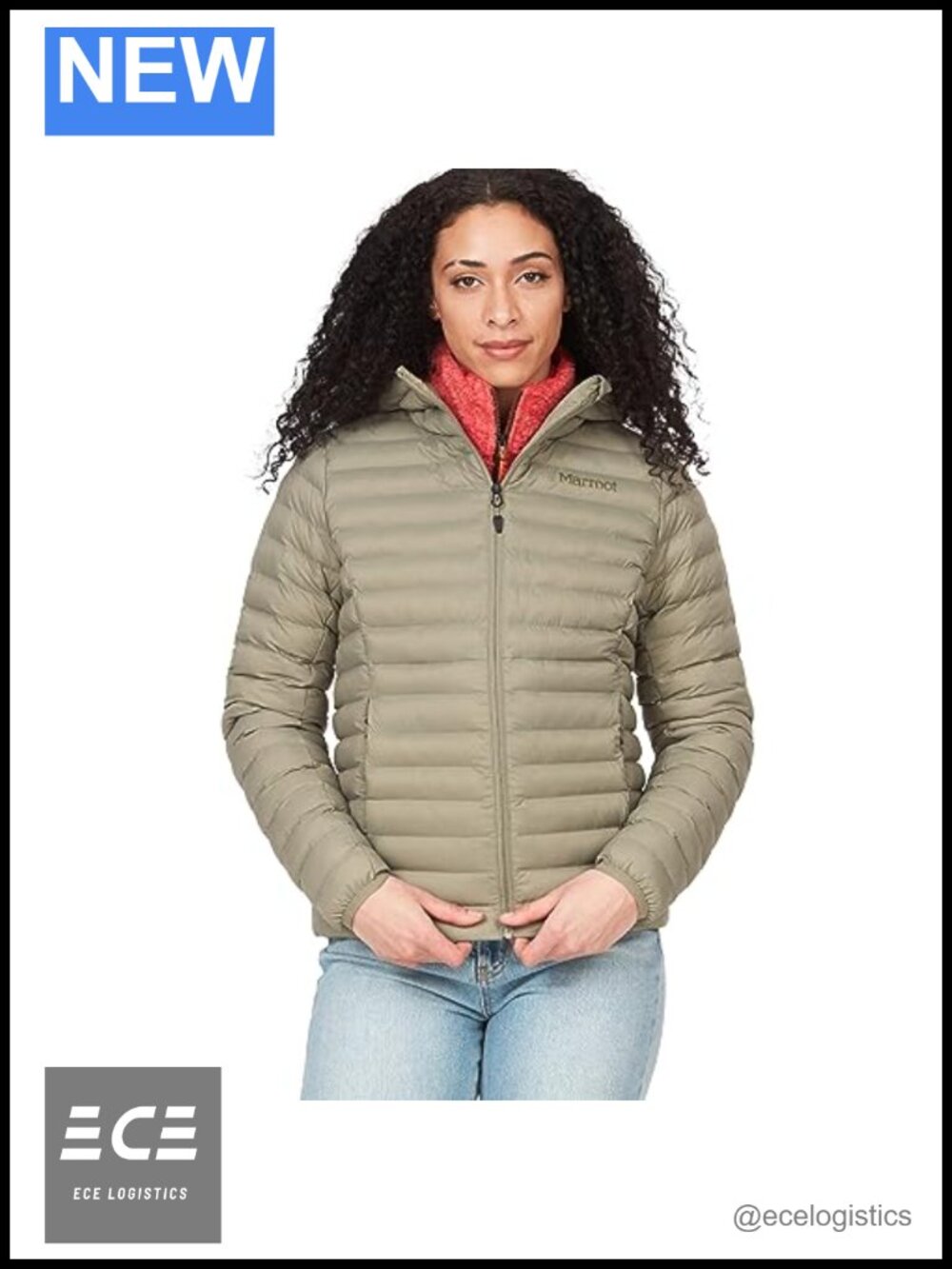 Lightweight Down-Alternative Hooded Insulated Jacket